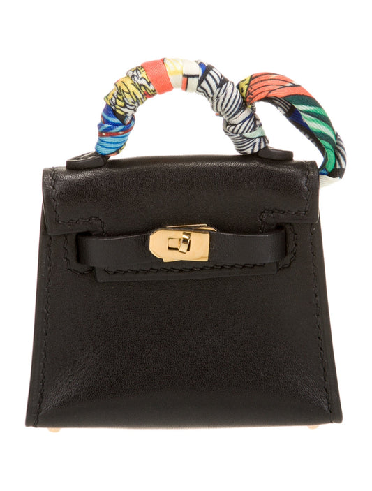 Hermès 2019 Tadelakt Kelly Twilly Bag Charm