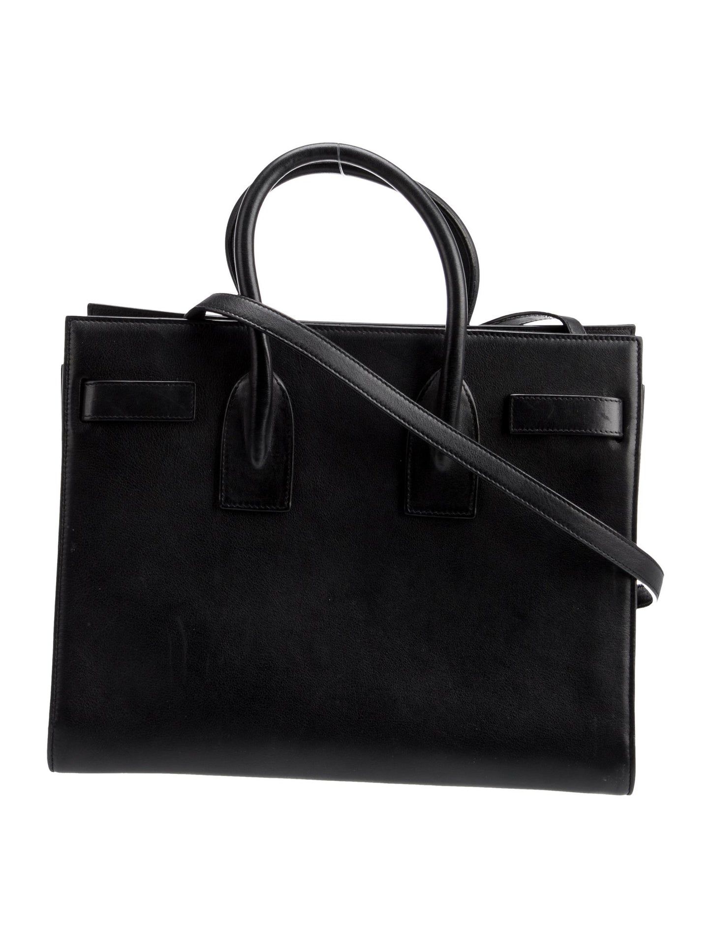 Saint Laurent Leather Sac De Jour