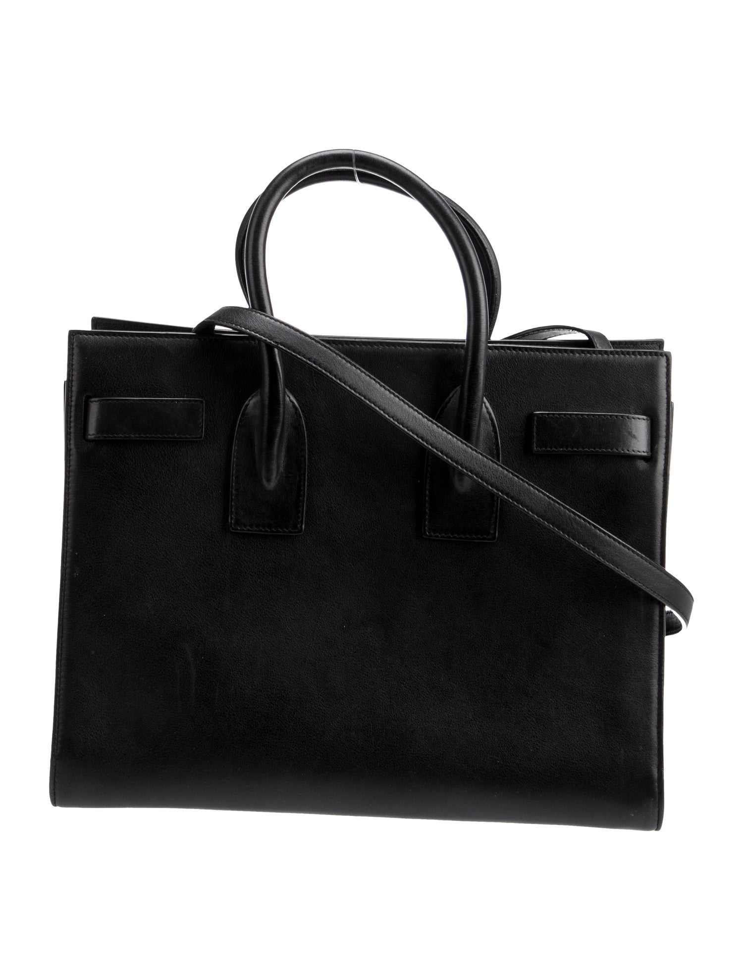 Saint Laurent Leather Sac De Jour