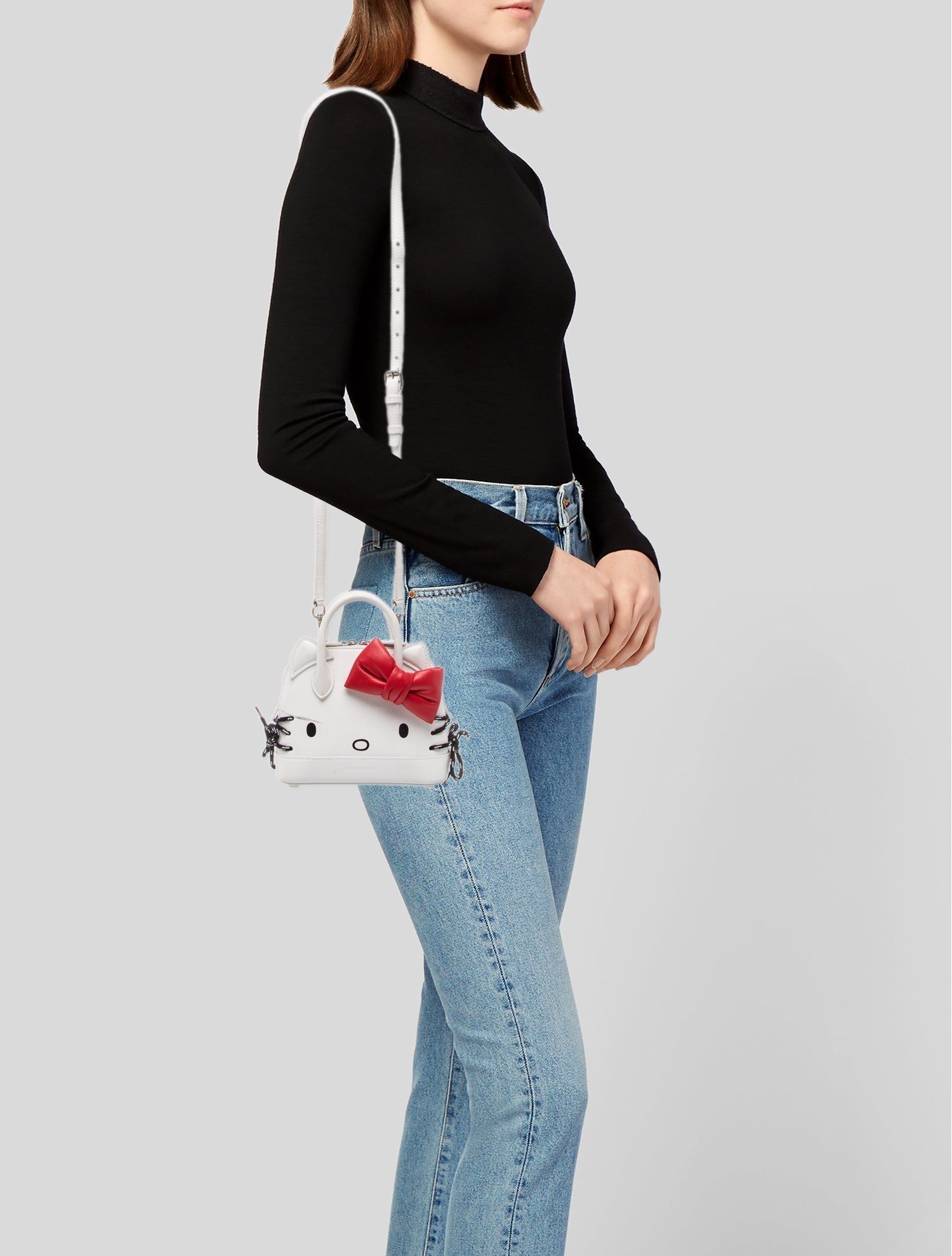 Balenciaga Leather Hello Kitty Ville