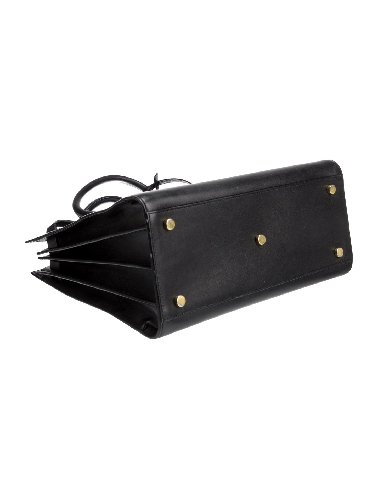 Saint Laurent Leather Sac De Jour