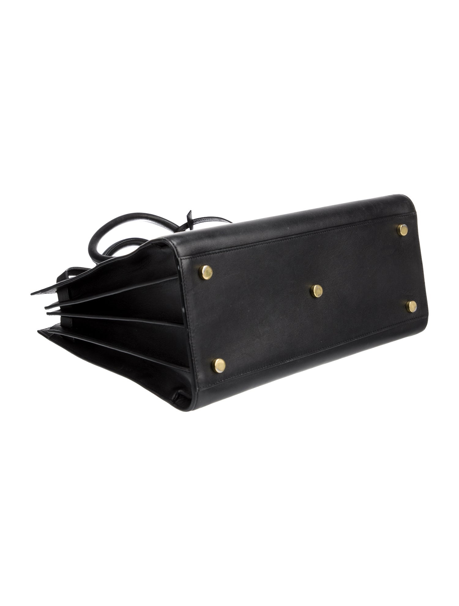 Saint Laurent Leather Sac De Jour