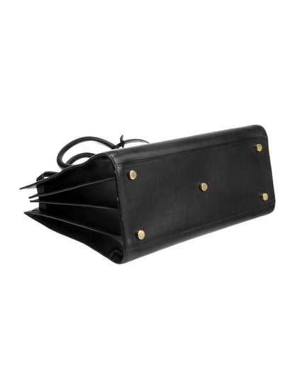 Saint Laurent Leather Sac De Jour