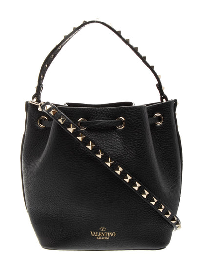 Valentino Rockstud Rockstud Small leather bucket bag Small