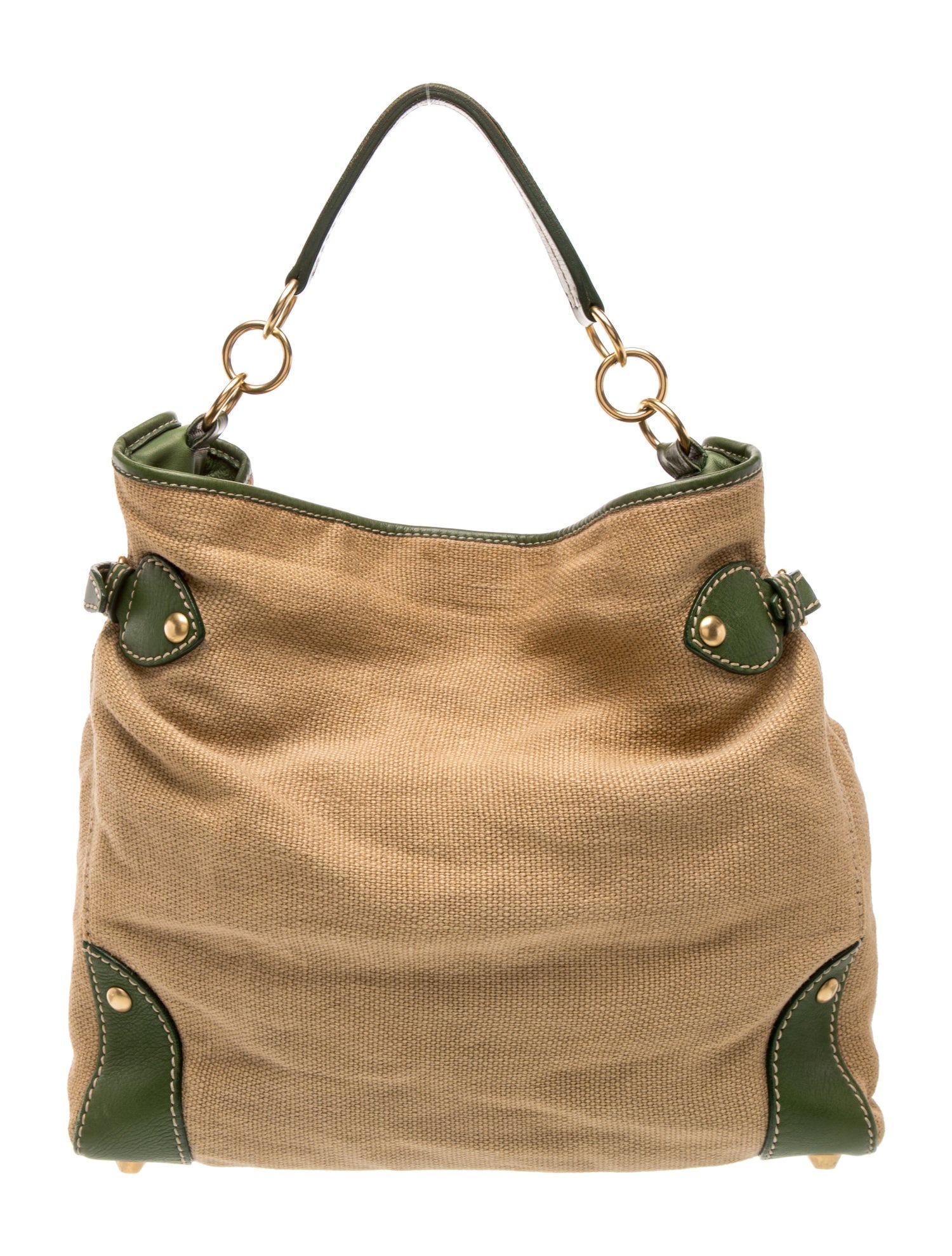 Miu Miu Canvas Hobo