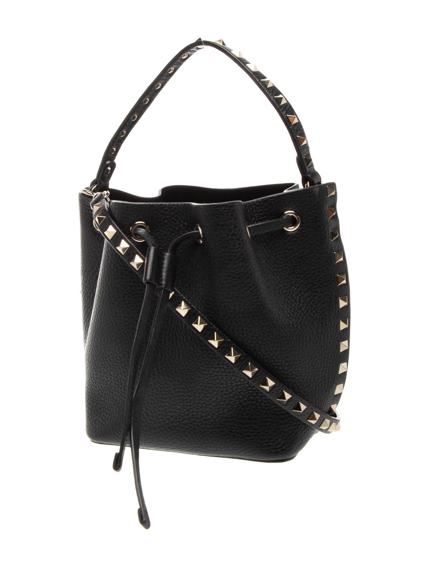Valentino Rockstud Rockstud Small leather bucket bag Small