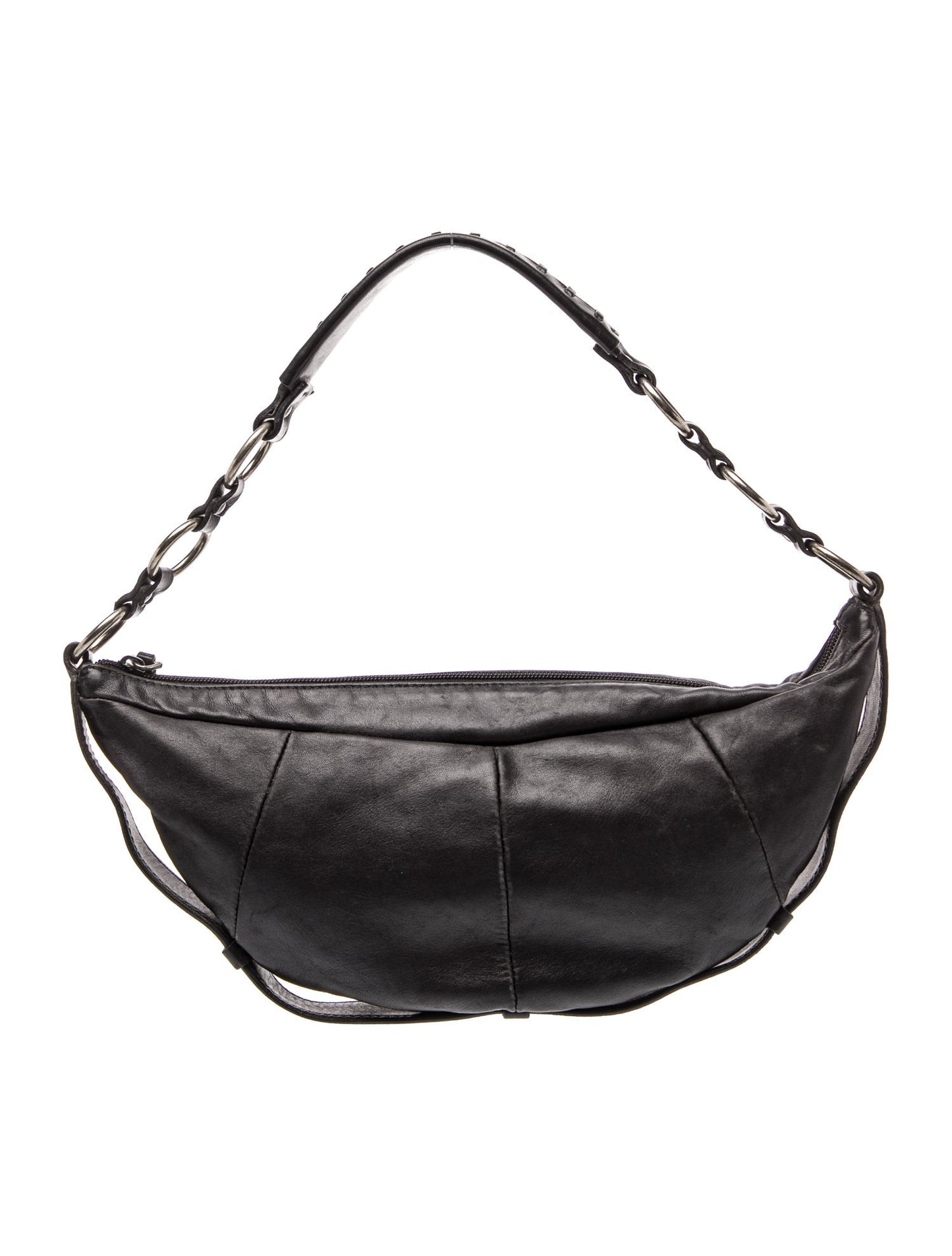 Yves Saint Laurent Rive Gauche Leather Shoulder Bag Vintage