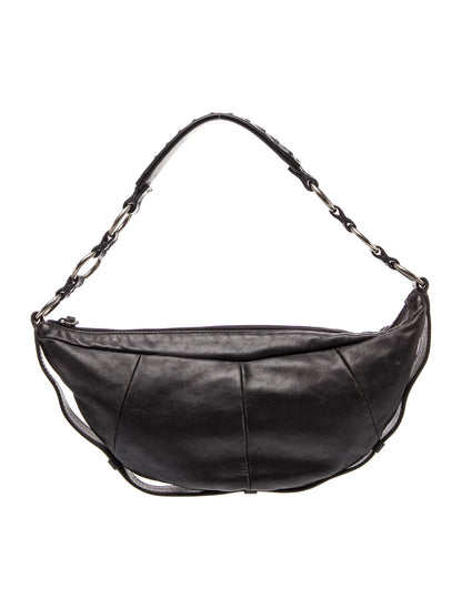 Yves Saint Laurent Rive Gauche Leather Shoulder Bag Vintage