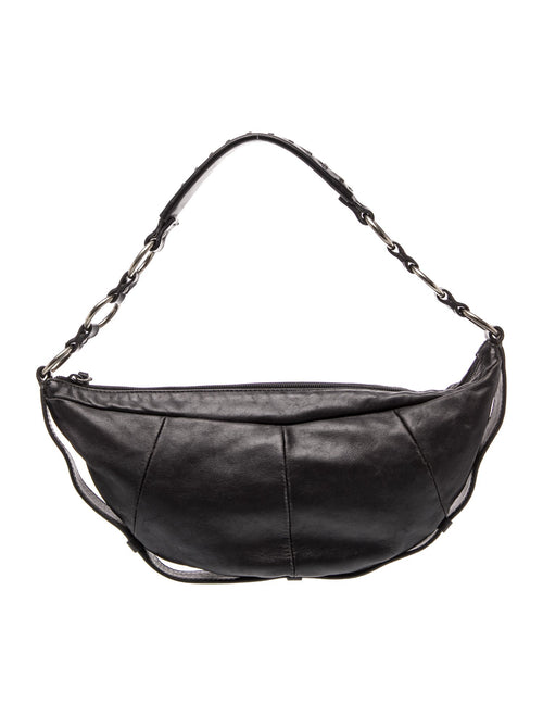 Yves Saint Laurent Rive Gauche Leather Shoulder Bag Vintage