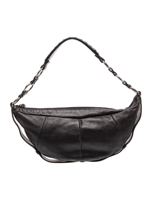 Yves Saint Laurent Rive Gauche Leather Shoulder Bag Vintage