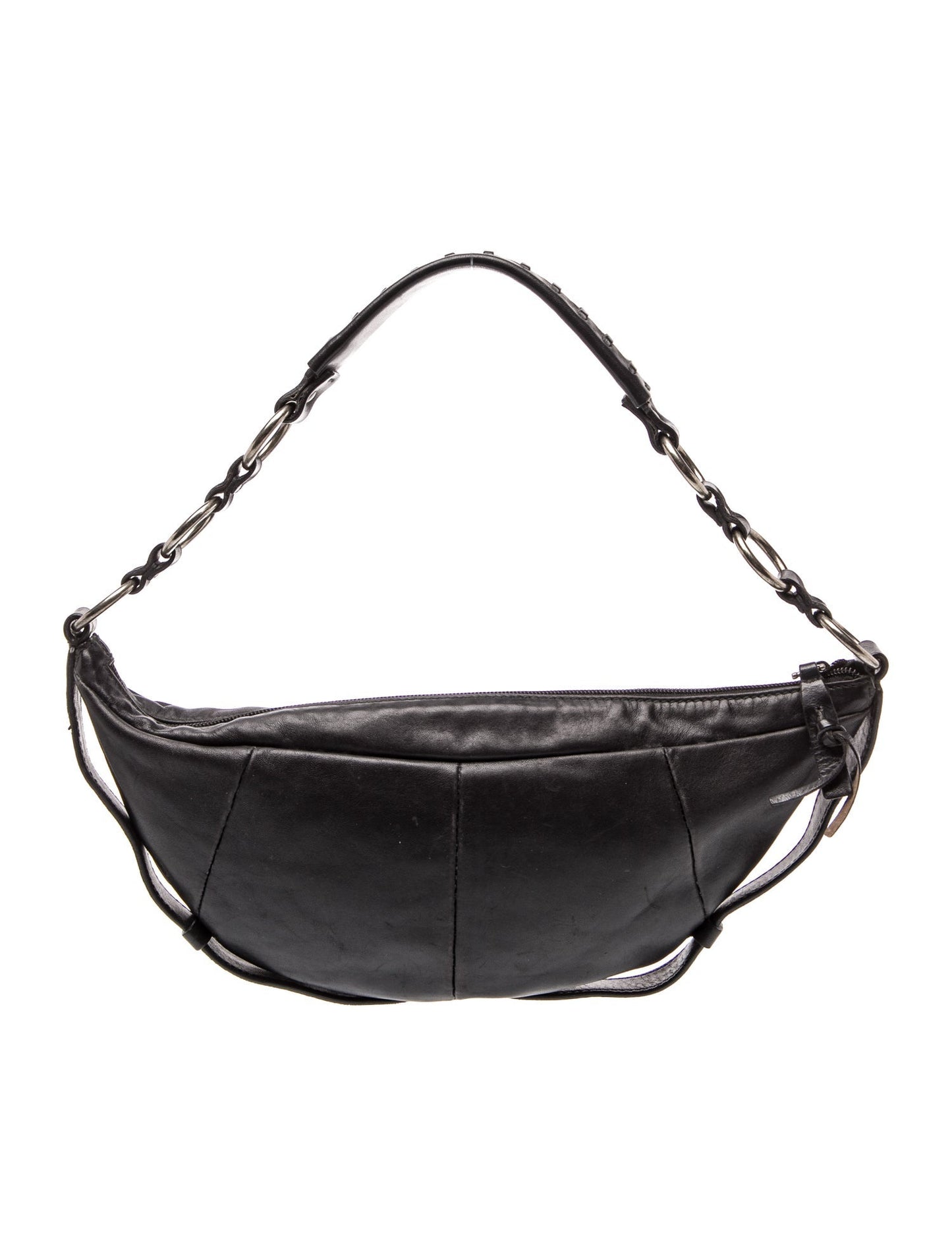 Yves Saint Laurent Rive Gauche Leather Shoulder Bag Vintage