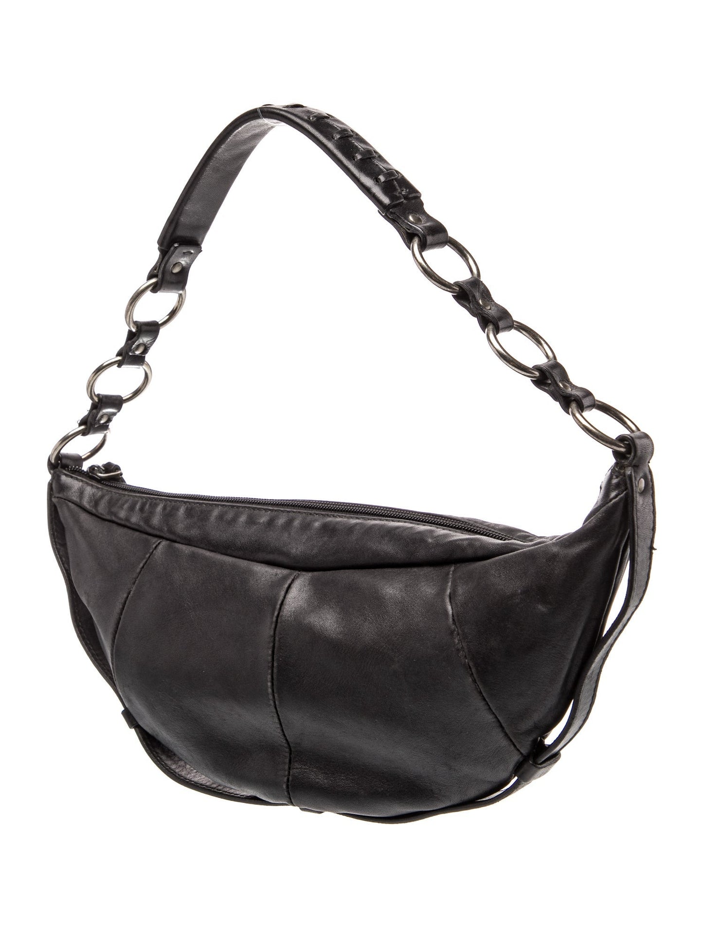 Yves Saint Laurent Rive Gauche Leather Shoulder Bag Vintage
