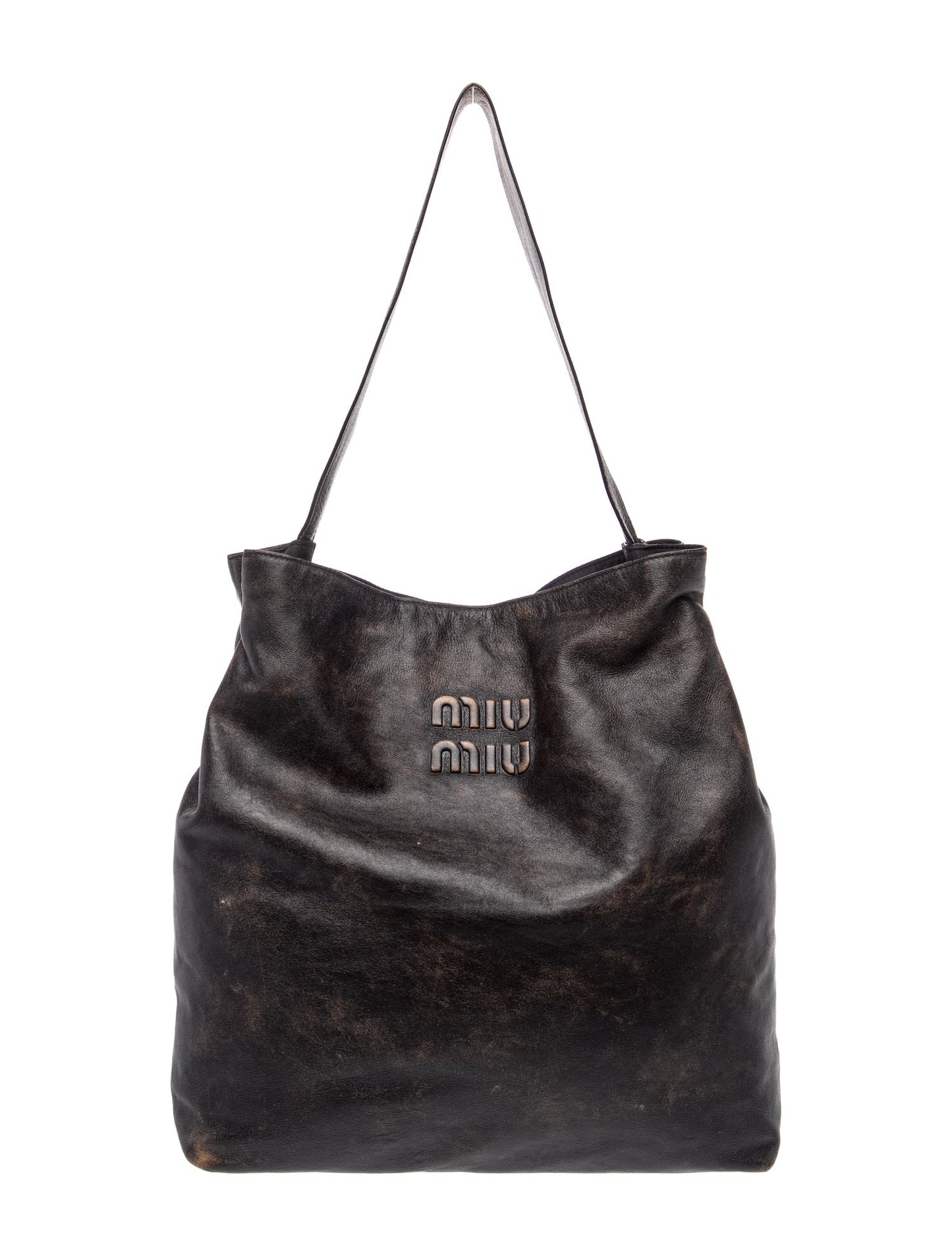 Miu Miu Leather Tote