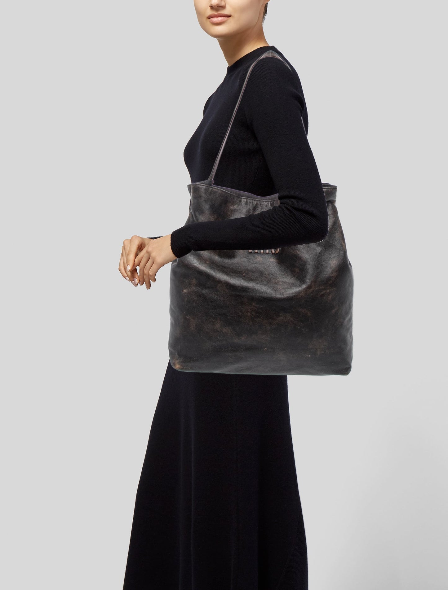 Miu Miu Leather Tote