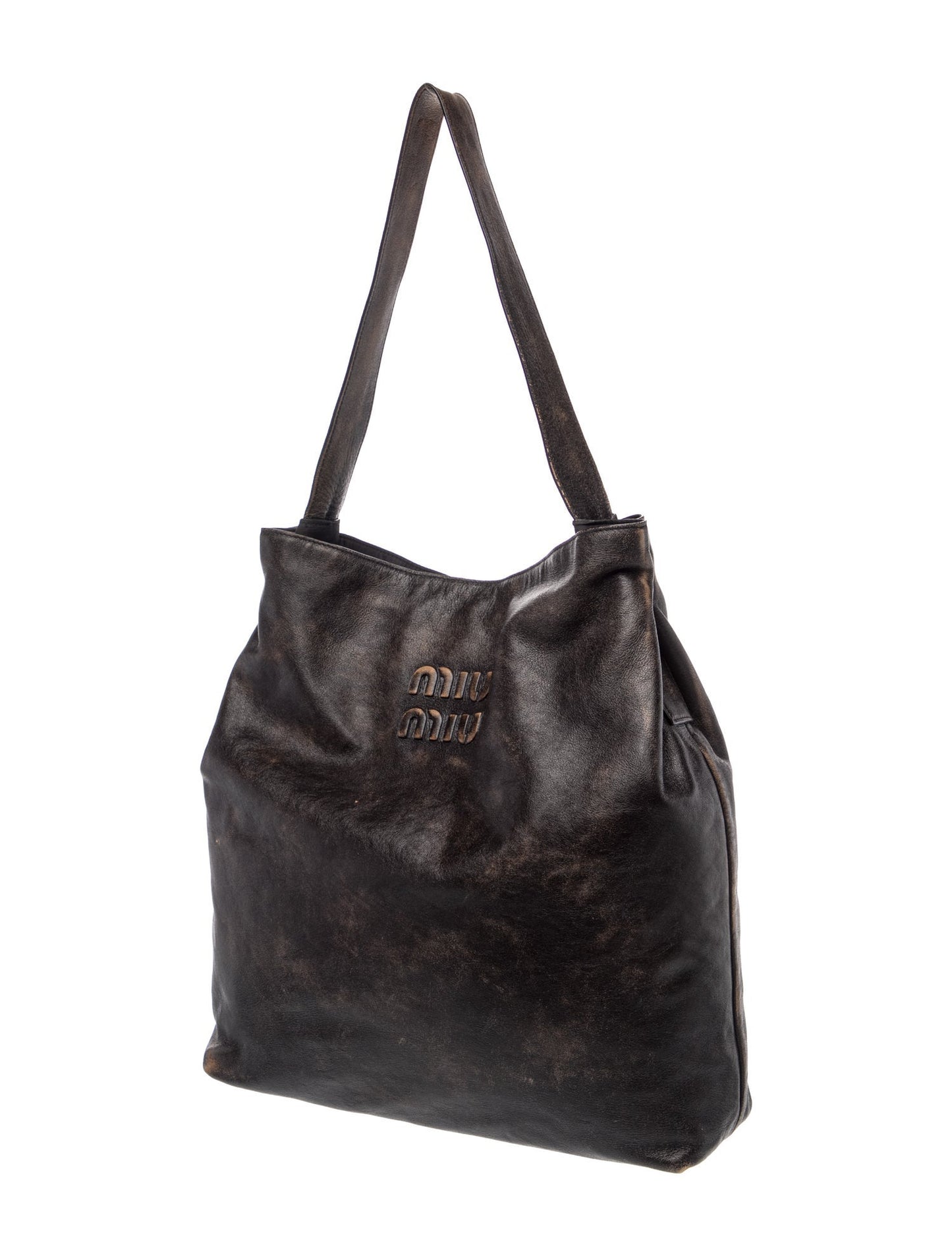 Miu Miu Leather Tote