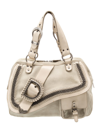 Christian Dior Leather Gaucho Saddle