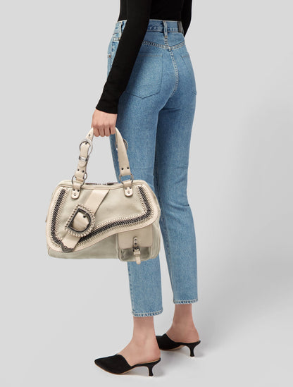 Christian Dior Leather Gaucho Saddle