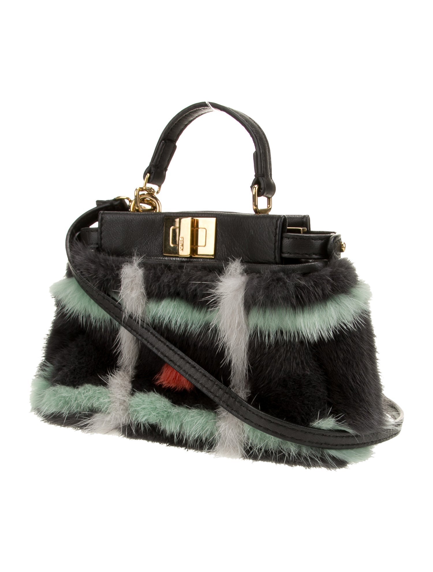 Fendi Mink Peekaboo Micro