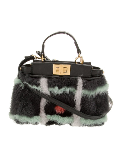 Fendi Mink Peekaboo Micro