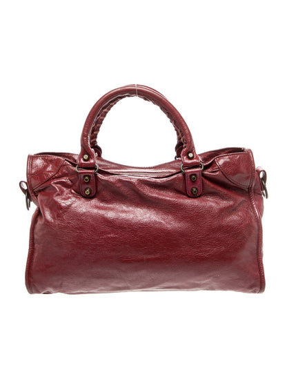 Balenciaga Leather Motocross Classic City Small