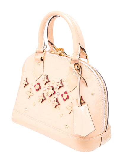Louis Vuitton Monogram Flowers Vernis Alma BB
