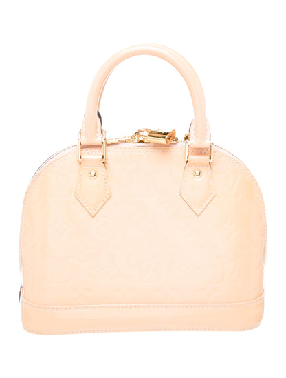 Louis Vuitton Monogram Flowers Vernis Alma BB