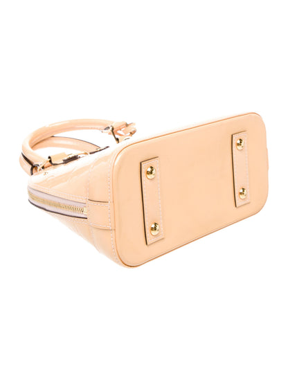 Louis Vuitton Monogram Flowers Vernis Alma BB