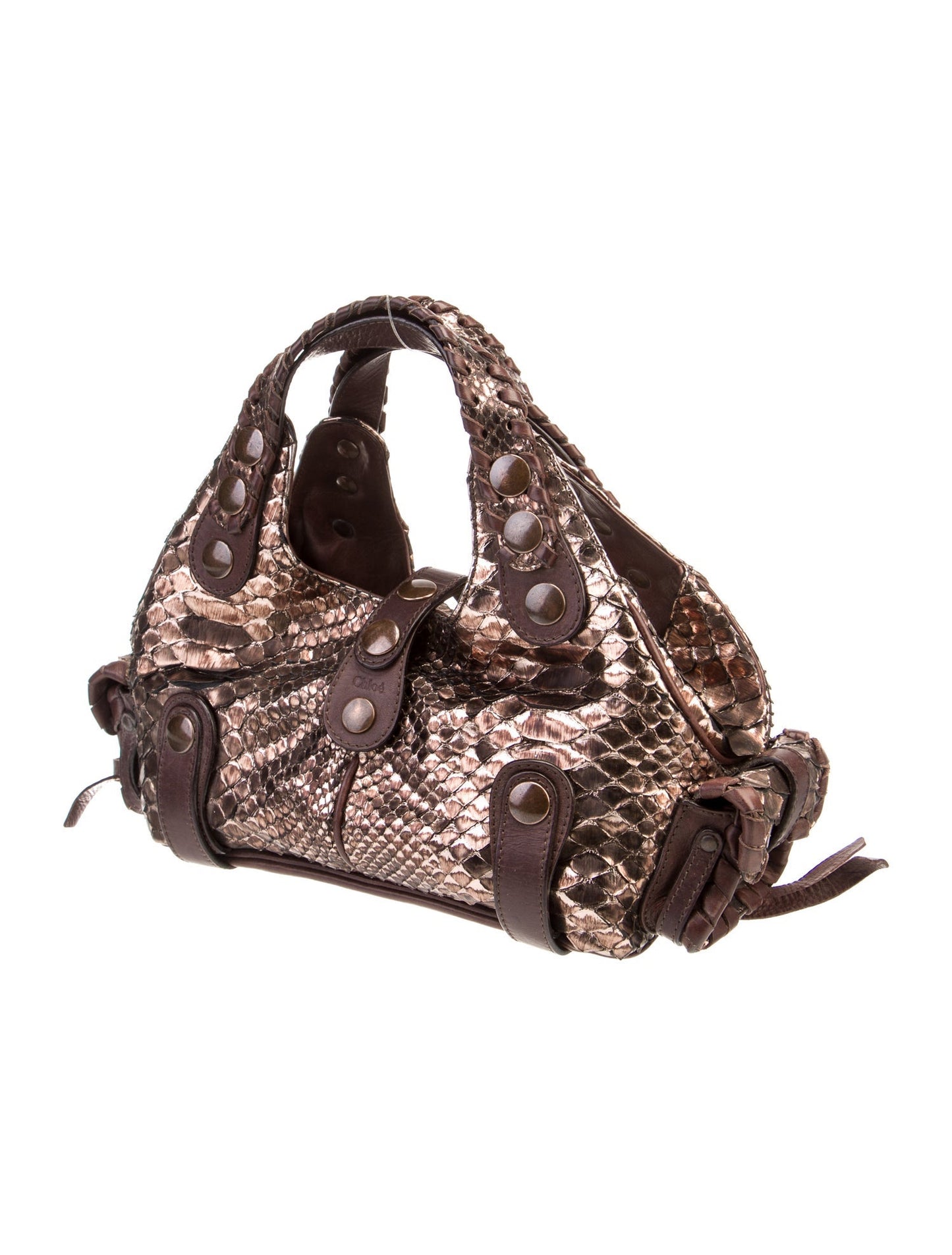 Chloé Python Silverado