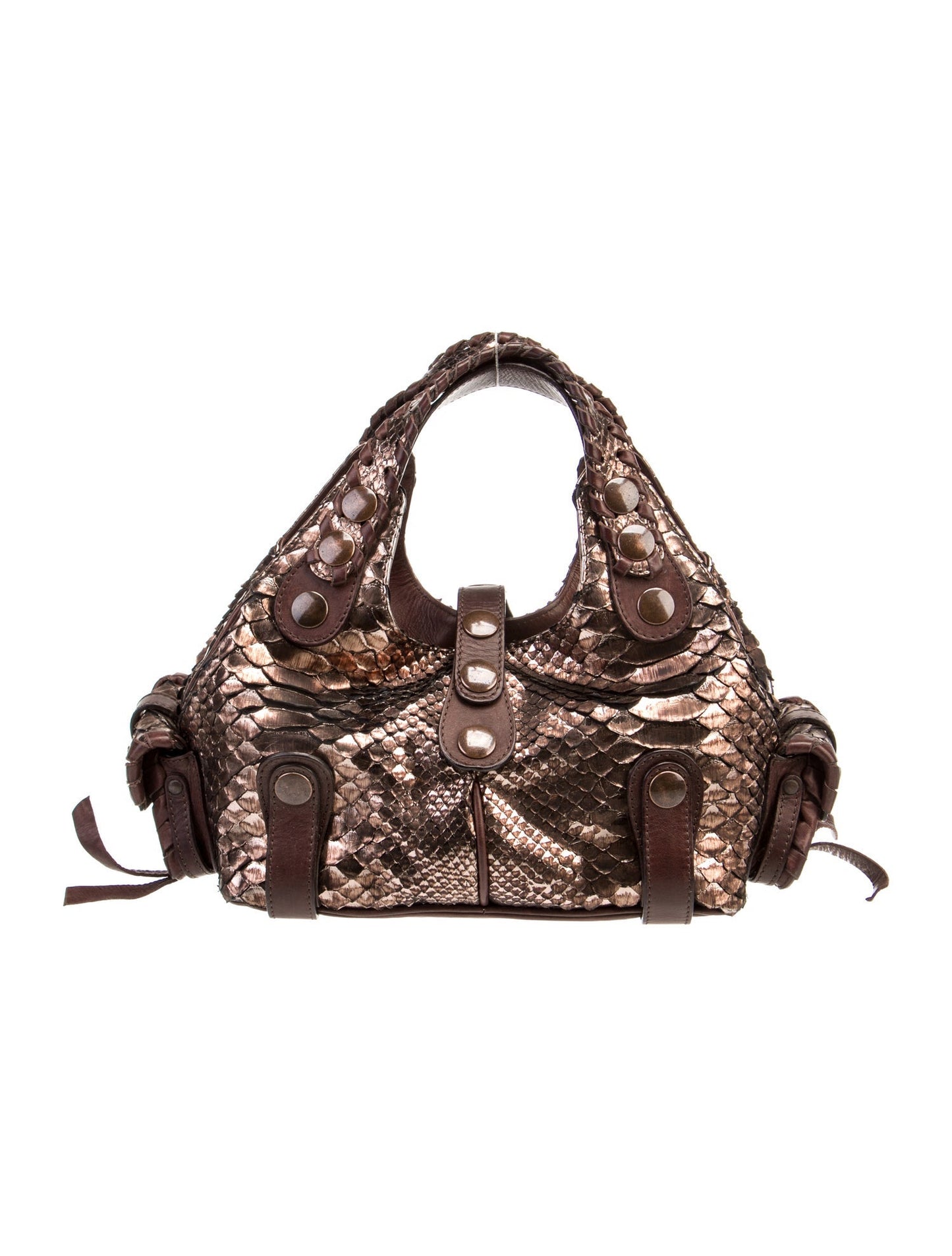 Chloé Python Silverado