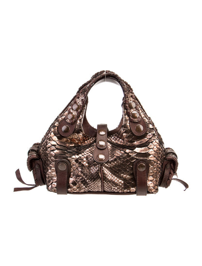 Chloé Python Silverado