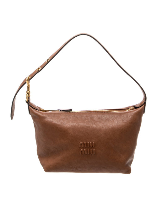 Miu Miu Leather Top Handle Bag