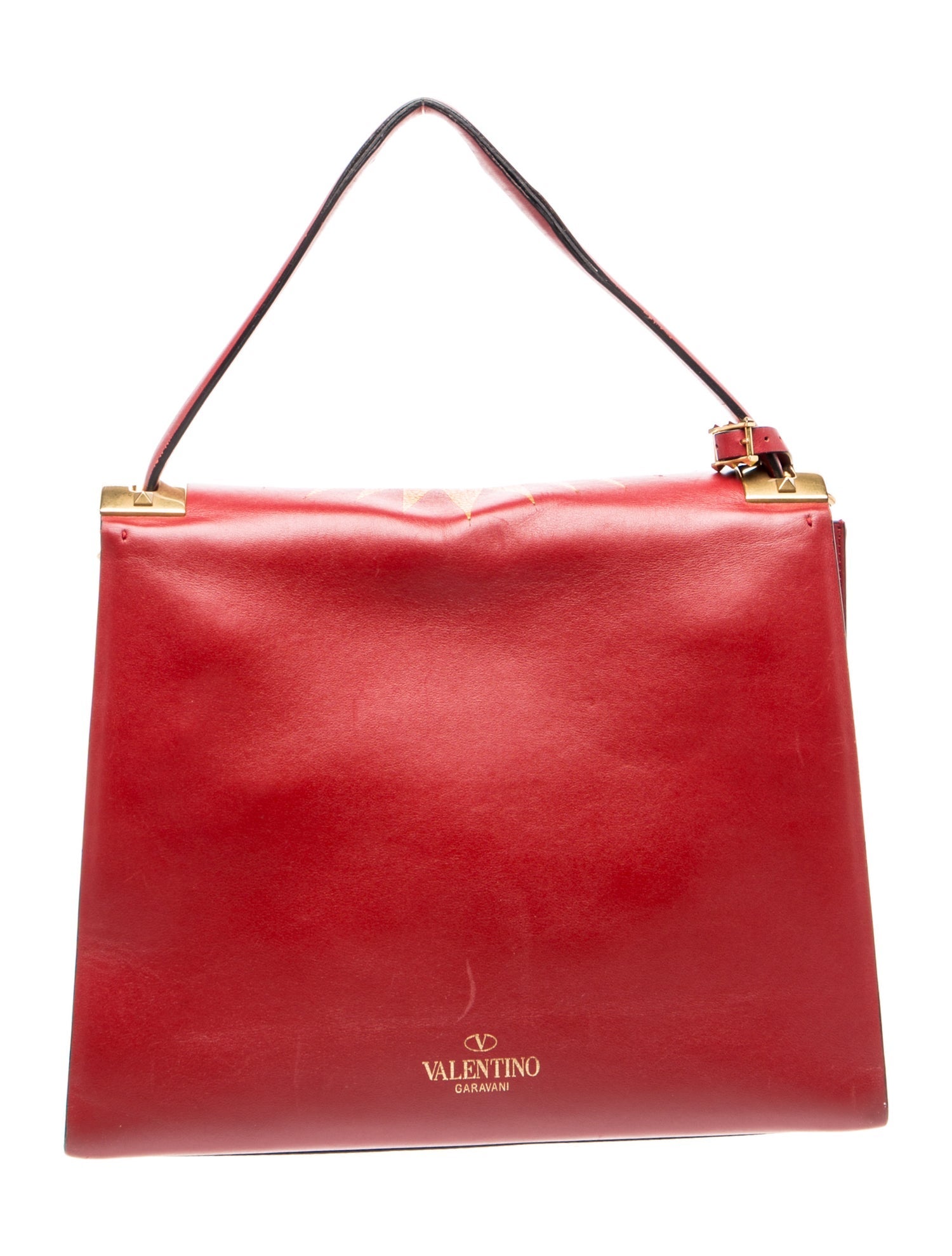 Valentino Rockstud Top Handle Bag