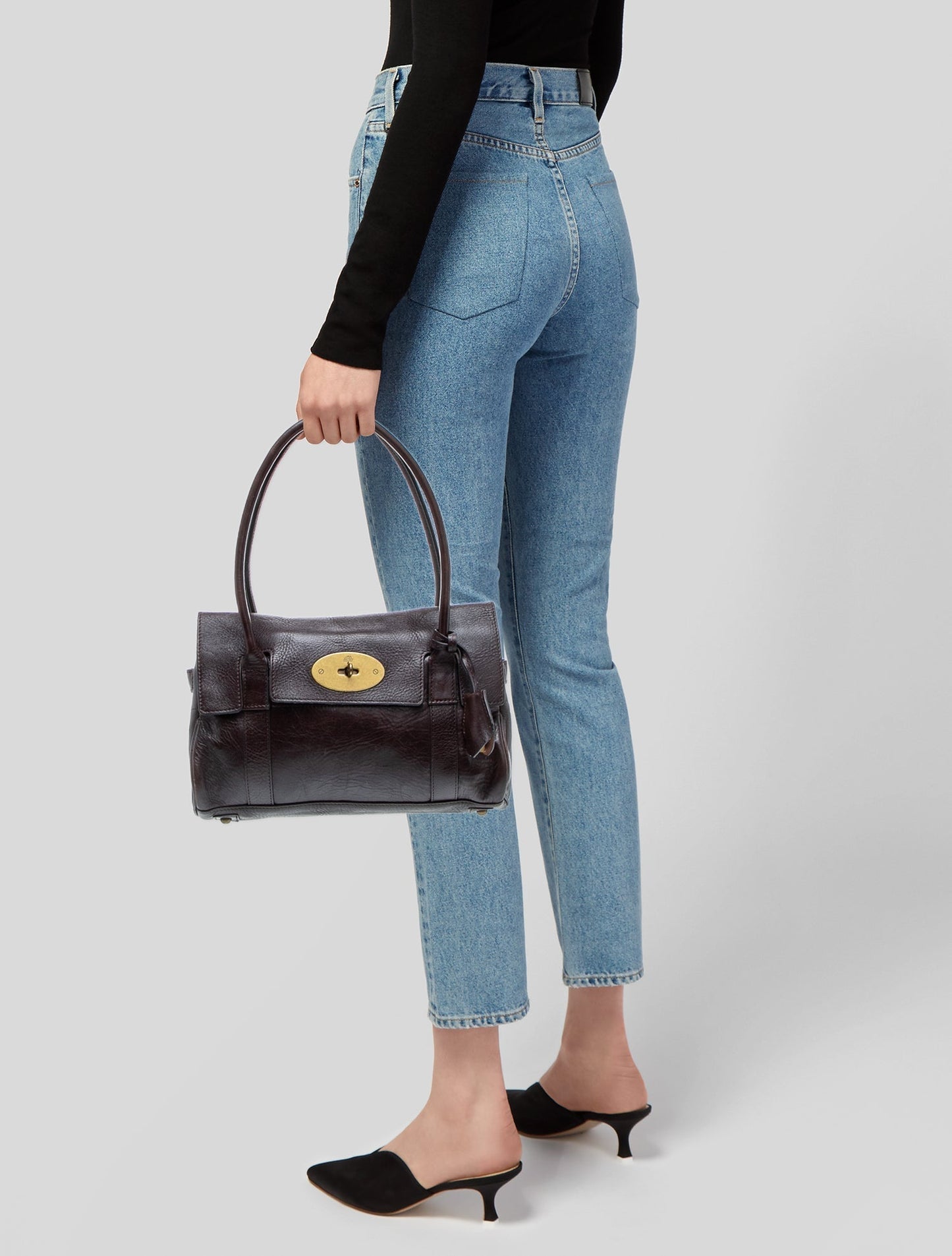 Mulberry Signature Bayswater Small