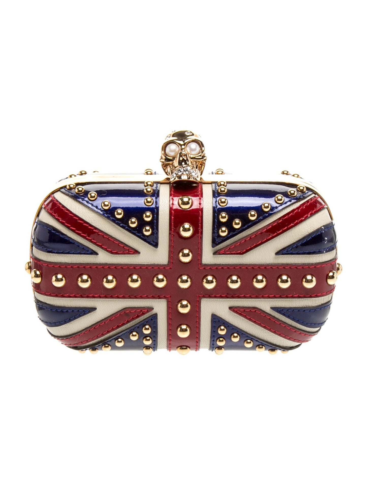 Alexander McQueen Leather Clutch
