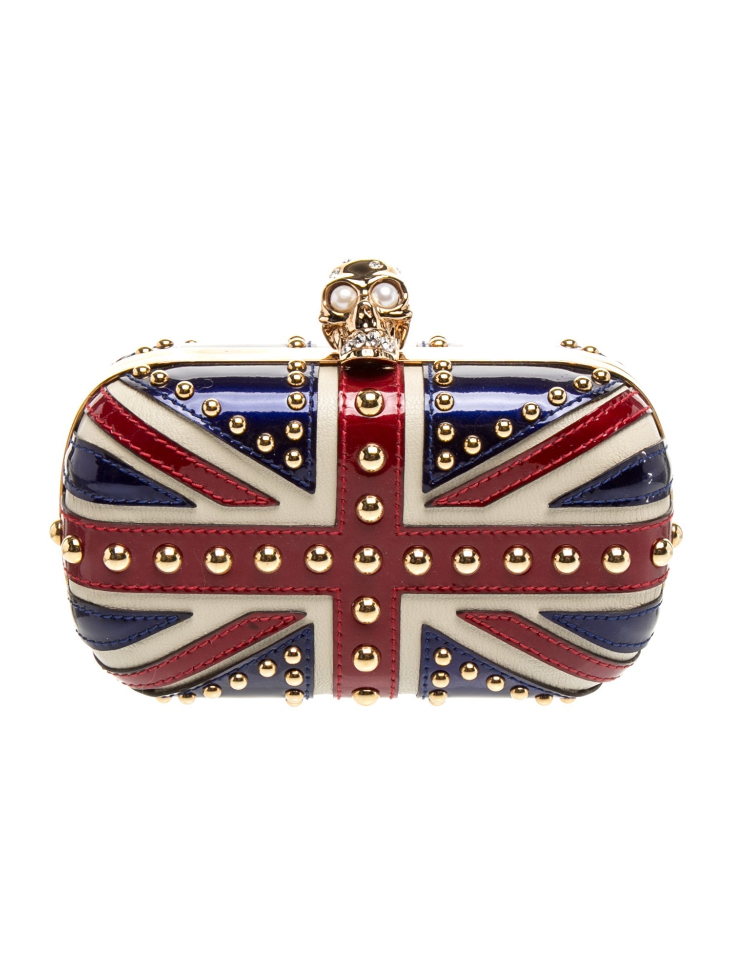 Alexander McQueen Leather Clutch