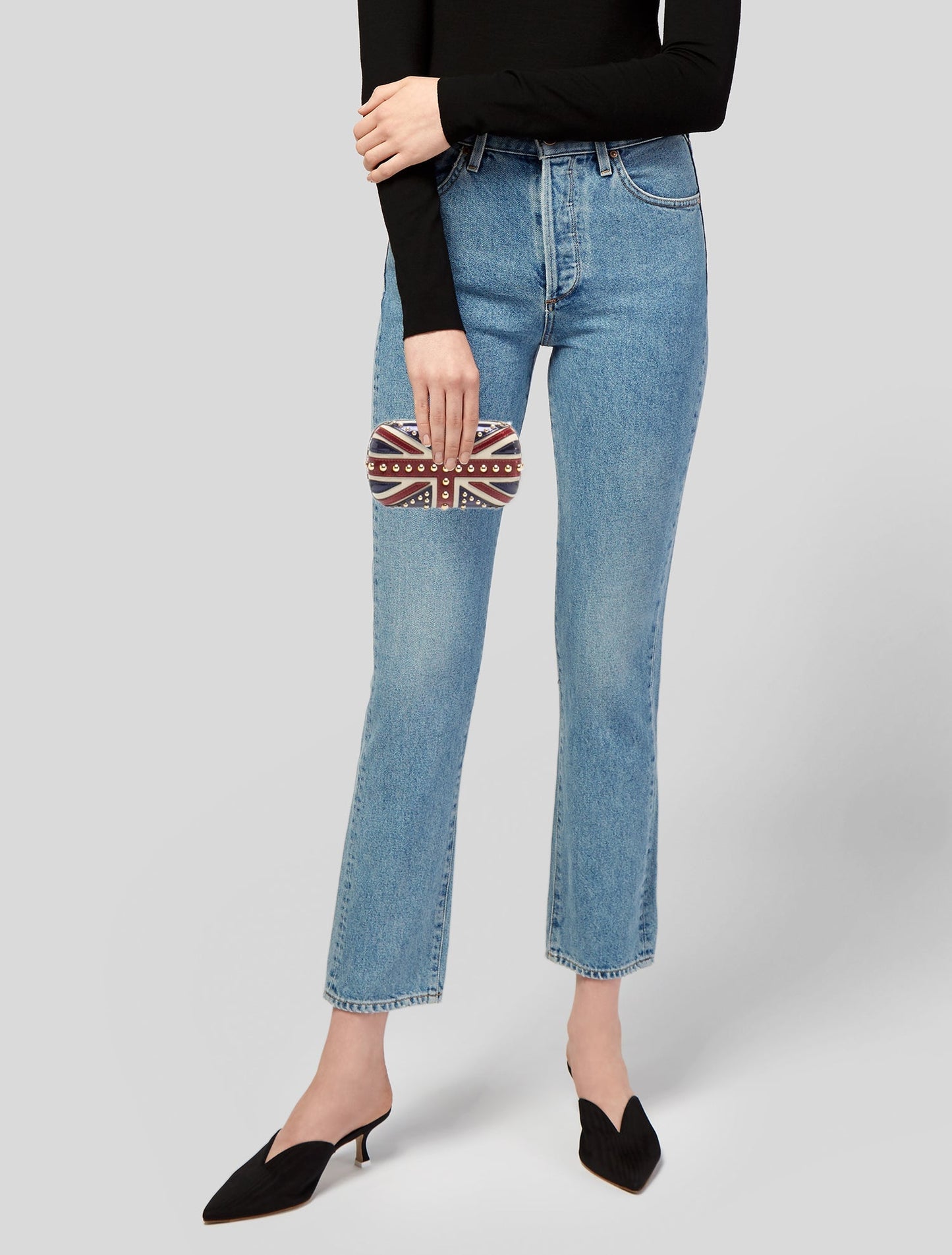 Alexander McQueen Leather Clutch