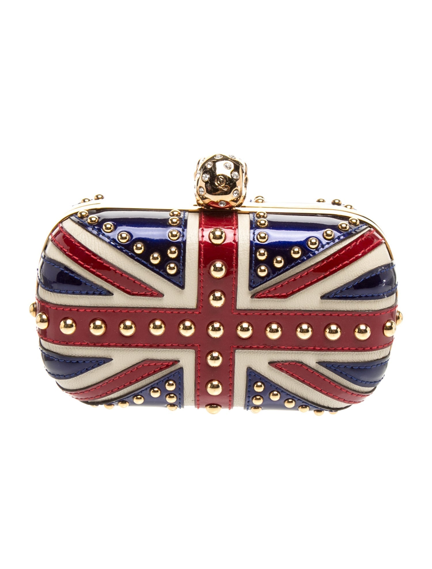Alexander McQueen Leather Clutch