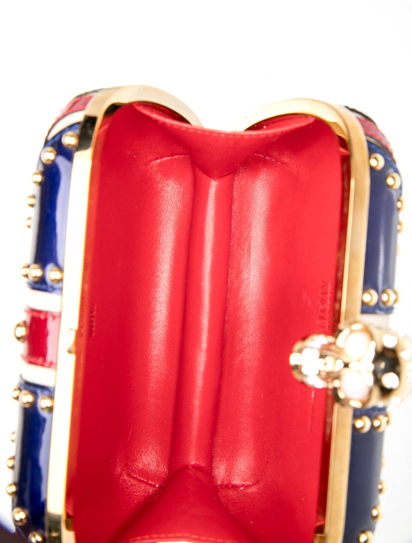 Alexander McQueen Leather Clutch