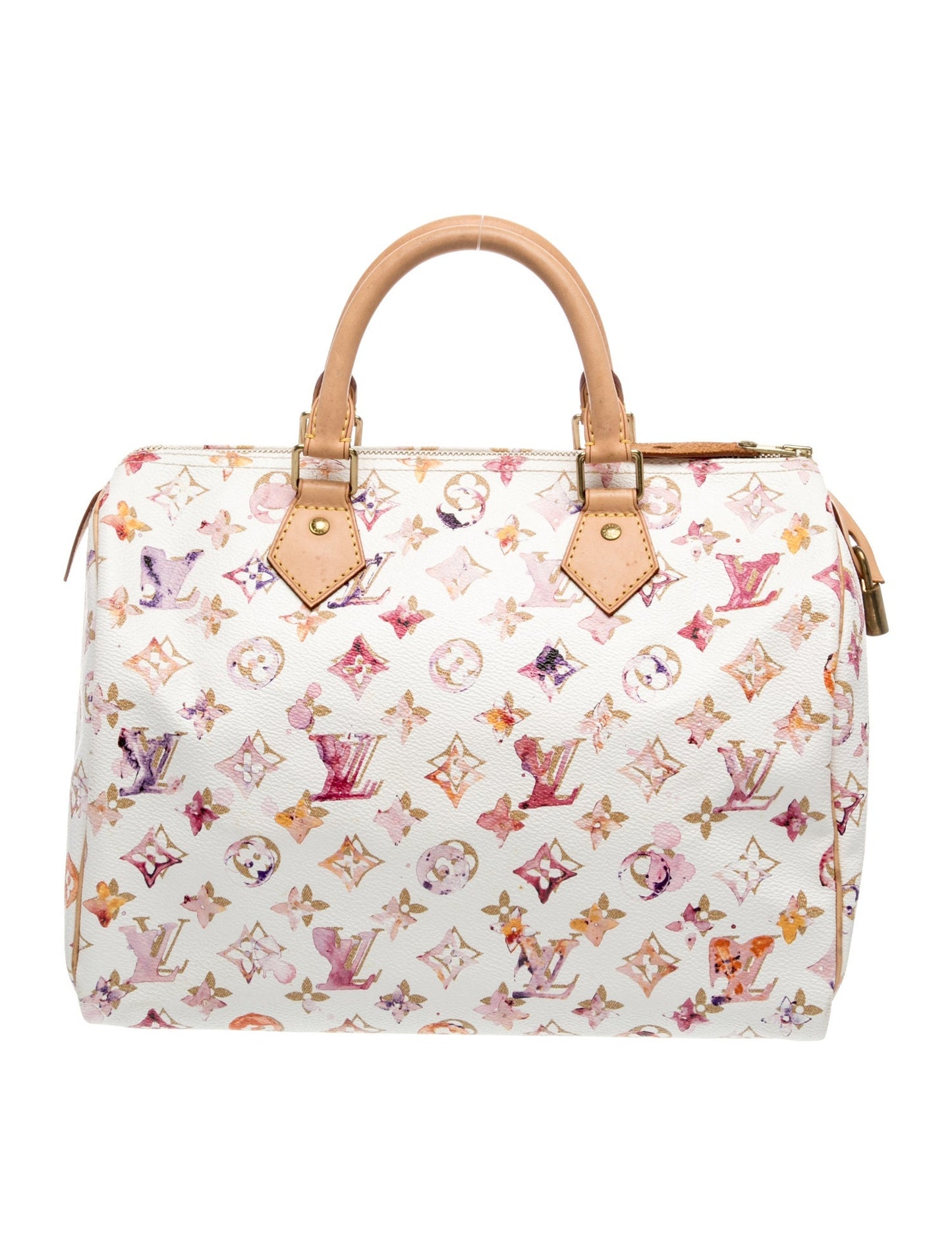 Louis Vuitton Aquarelle Monogram Speedy 35