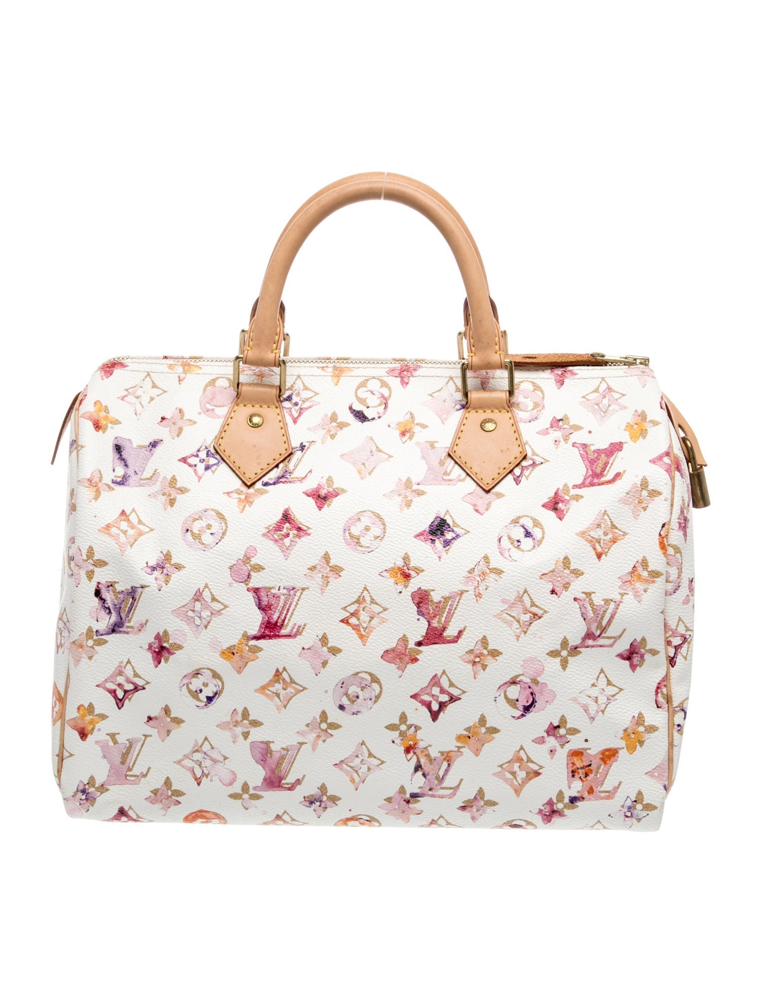 Louis Vuitton Aquarelle Monogram Speedy 35