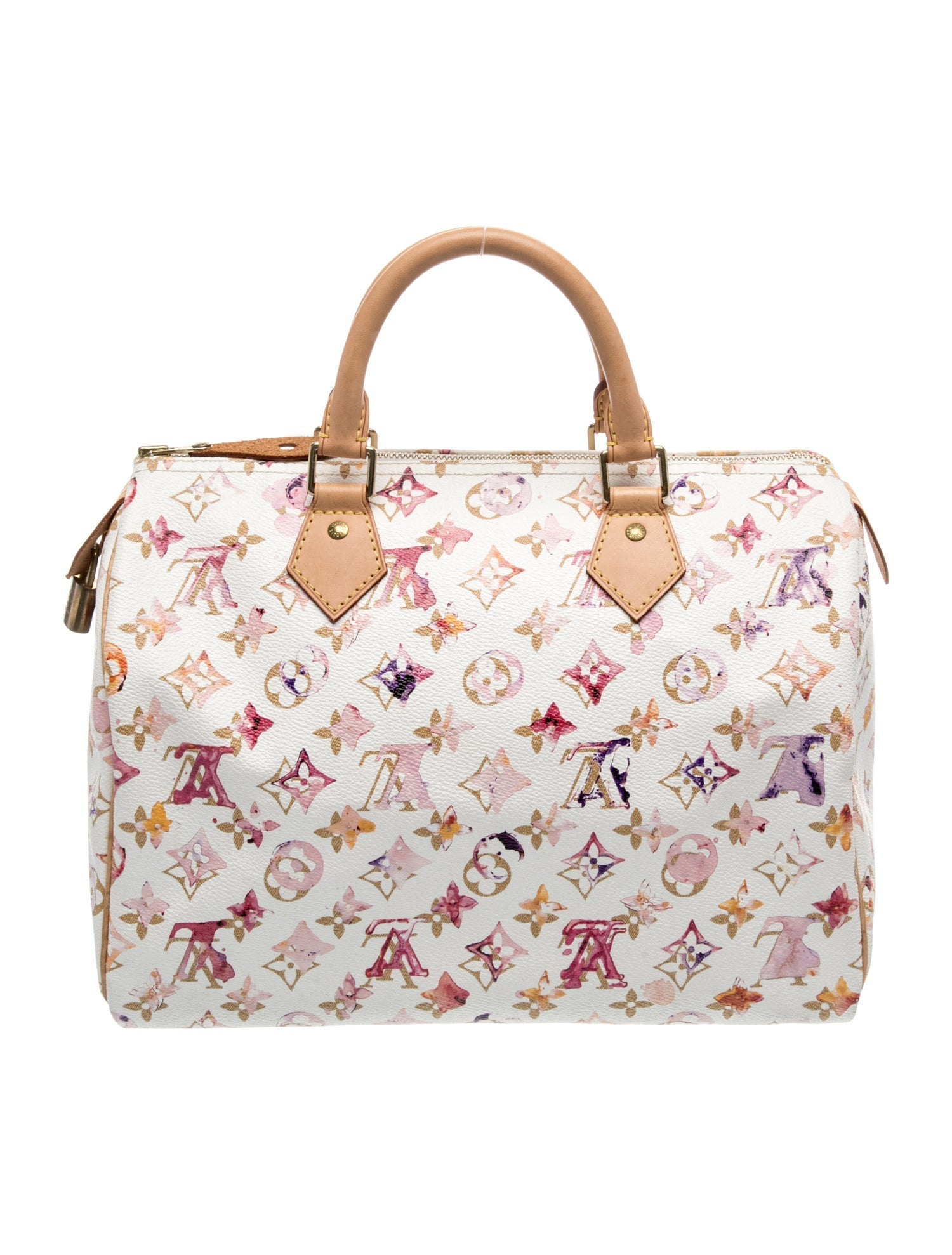 Louis Vuitton Aquarelle Monogram Speedy 35