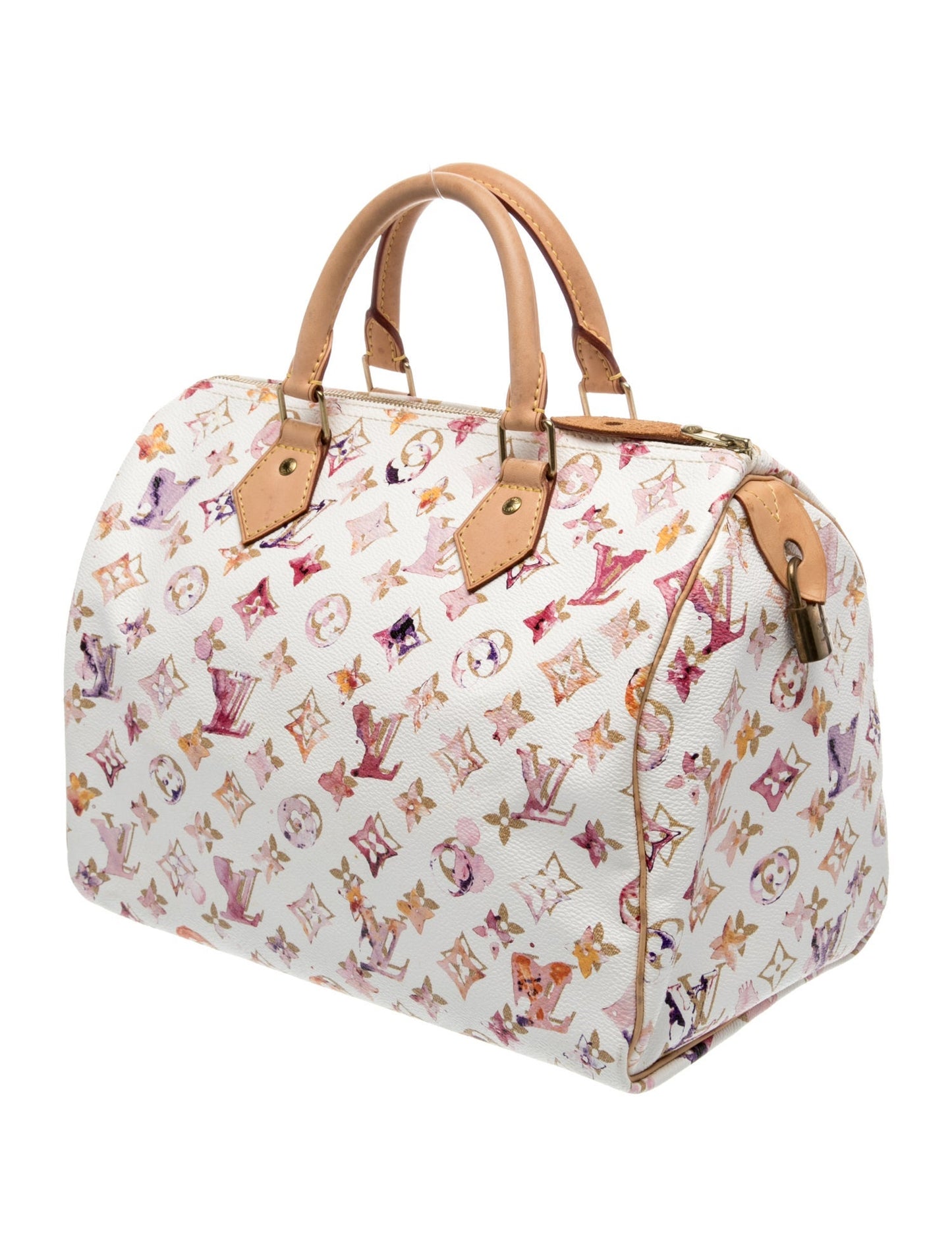 Louis Vuitton Aquarelle Monogram Speedy 35