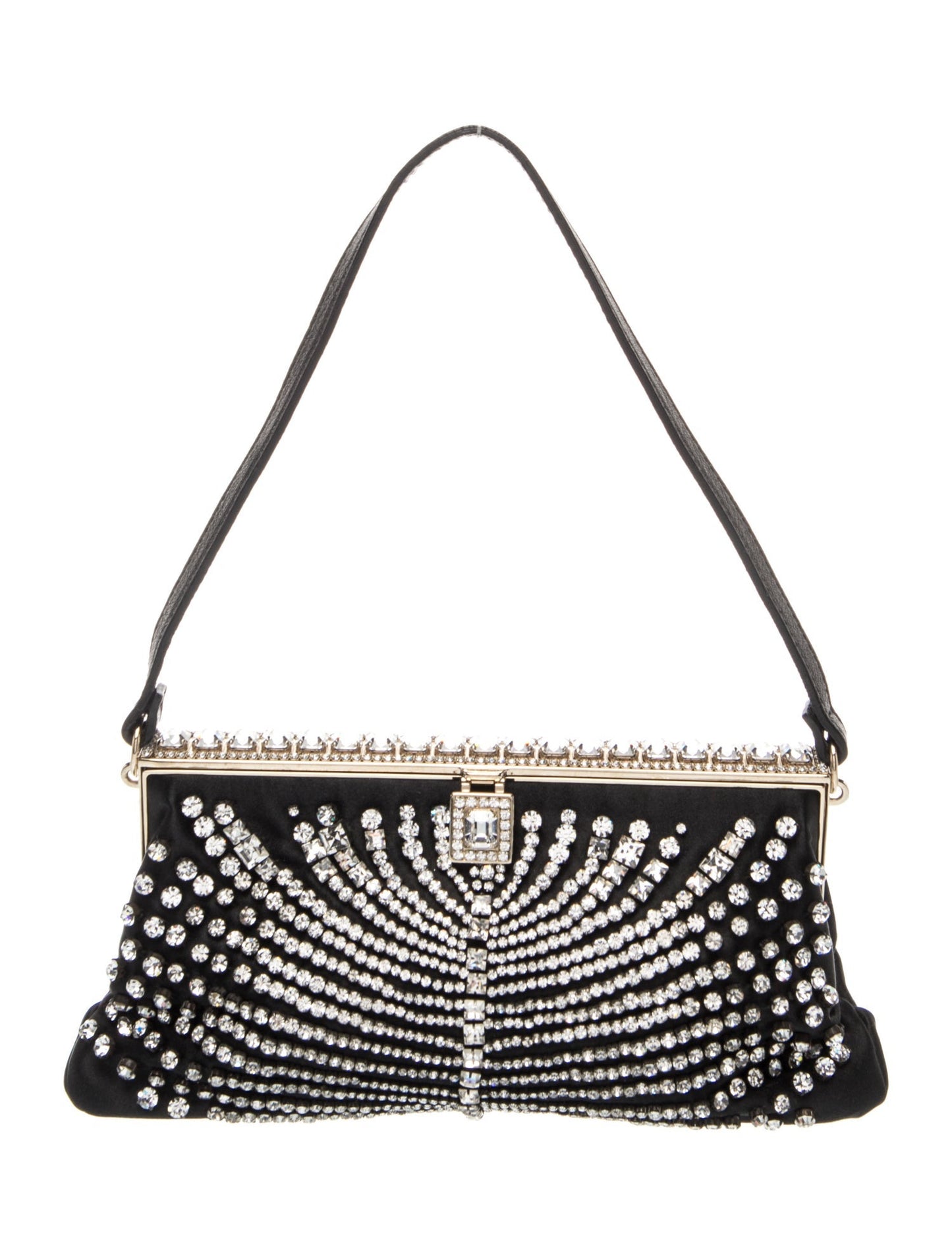 Valentino Satin Shoulder Bag Vintage