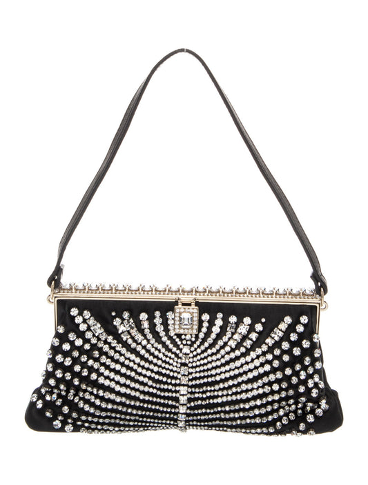 Valentino Satin Shoulder Bag Vintage