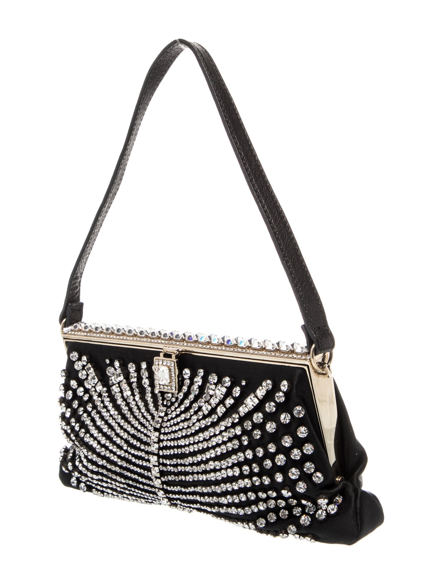 Valentino Satin Shoulder Bag Vintage