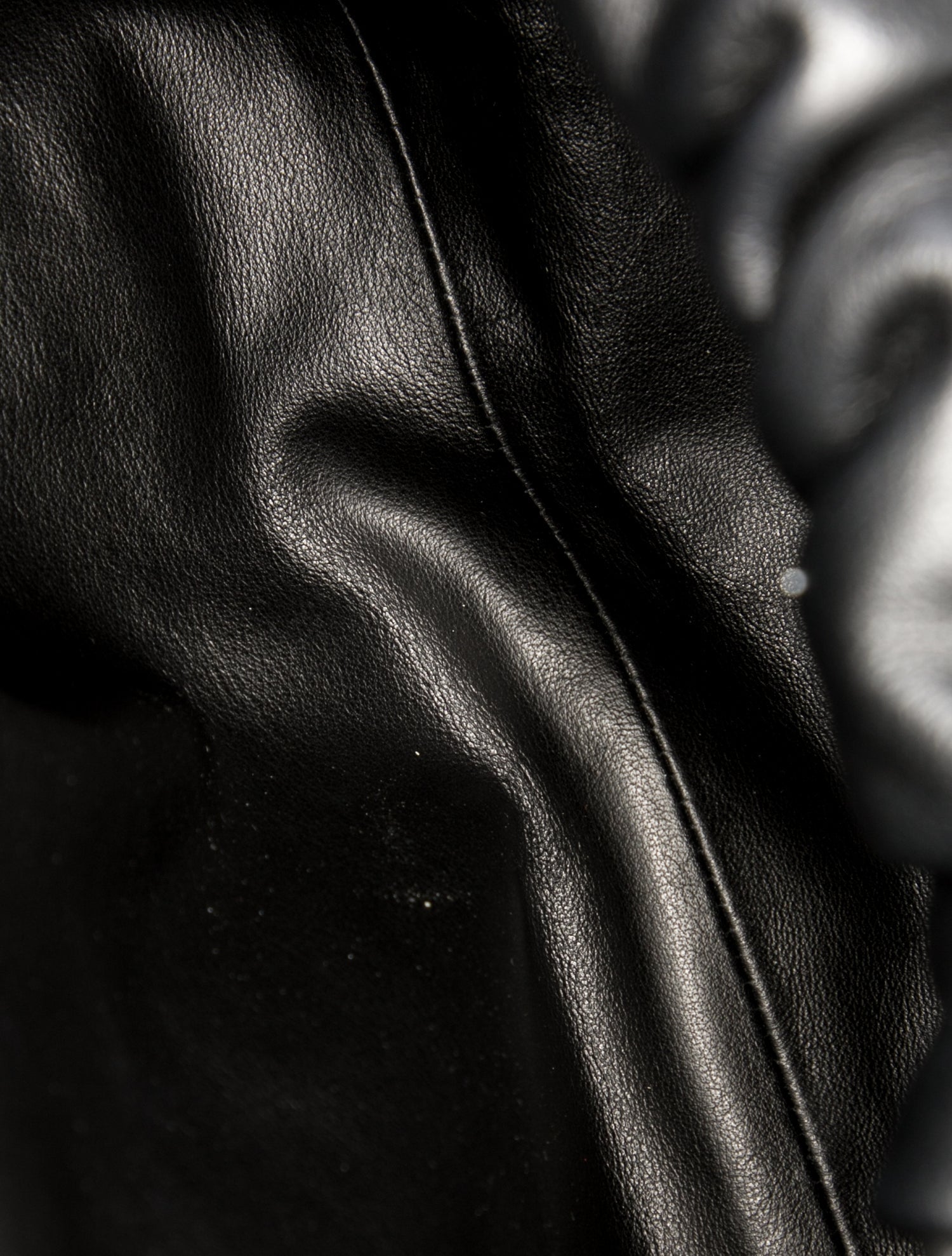 Bottega Veneta Leather Shoulder Pouch