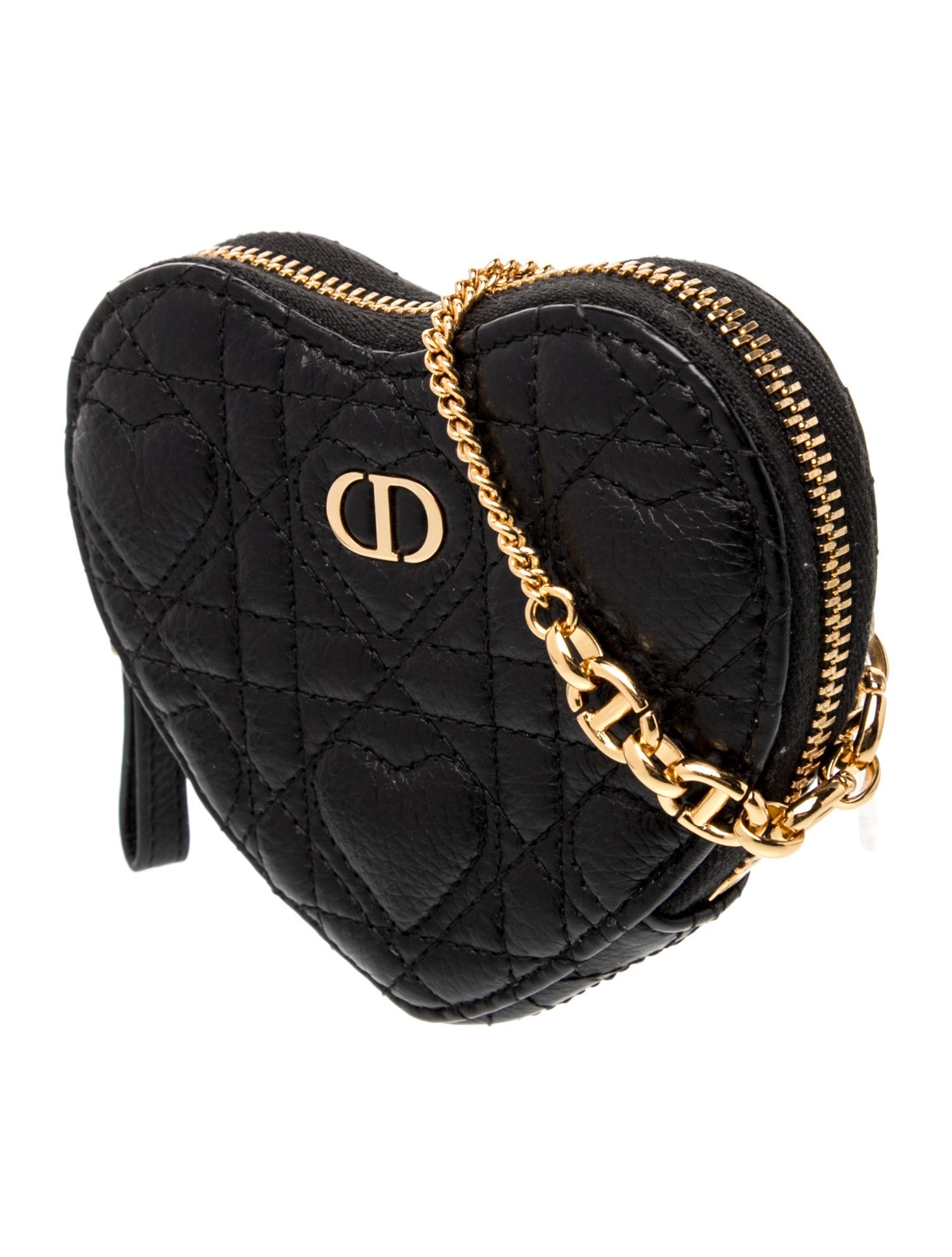 Christian Dior Leather Le Coeur Mini