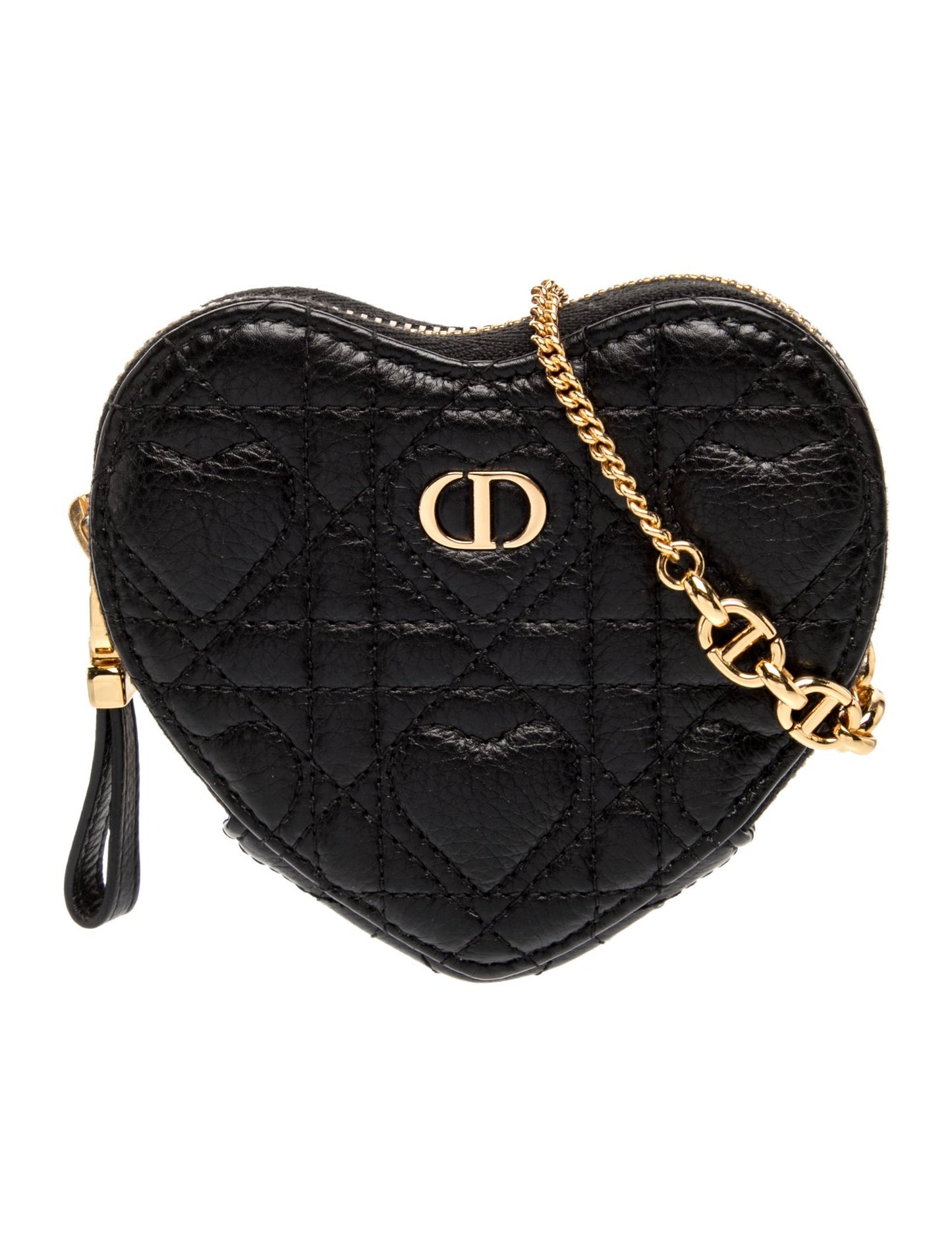 Christian Dior Leather Le Coeur Mini