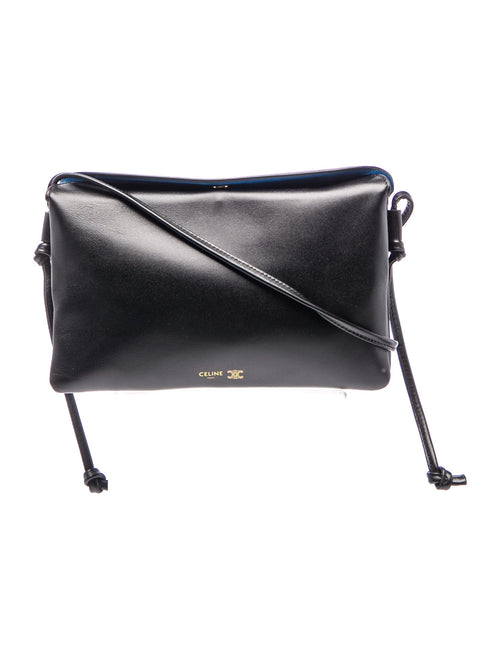 Celine Leather Trio Flap 2025