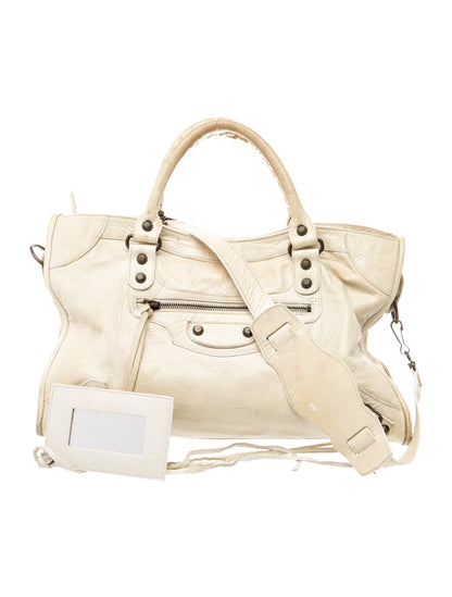 Balenciaga Leather Motocross Classic City